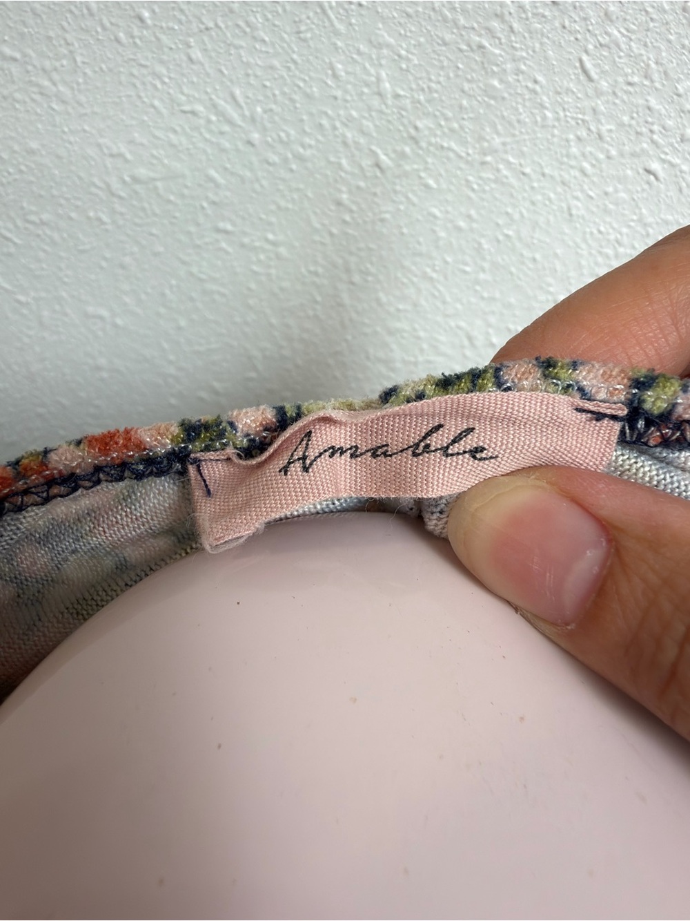 Amable Floral Ruched Drawstring Bodycon Mini Dress - Picture 2 of 5